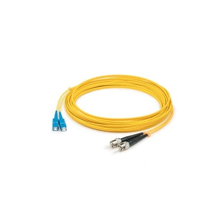 Add-On Addon 2M Asc (Male) To Lc (Male) Yellow Os2 Simplex Riser Fiber Patch ADD-ASC-LC-2MS9SMF